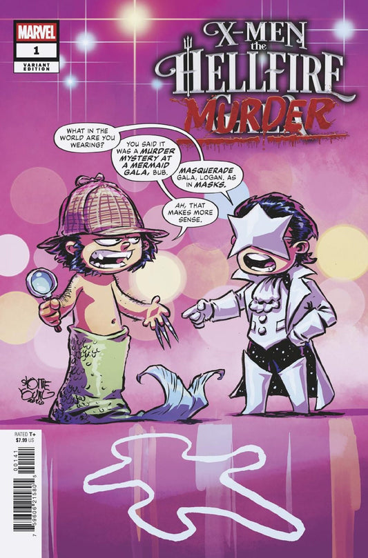 X-Men: The Hellfire Murder 1 Skottie Young Variant - Cadets Toys & Comics