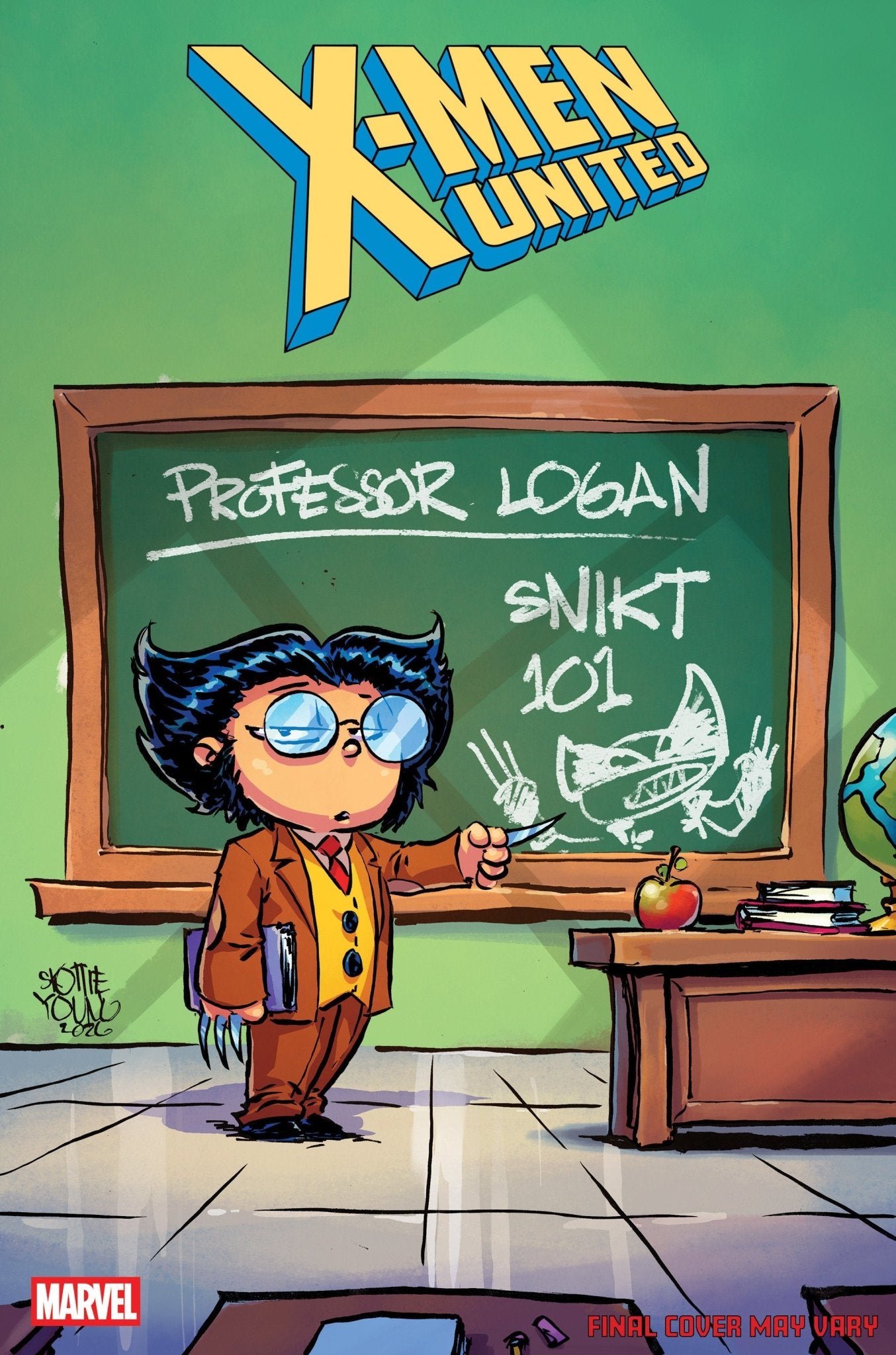 X - Men United 1 Skottie Young Variant - Cadets Toys & Comics