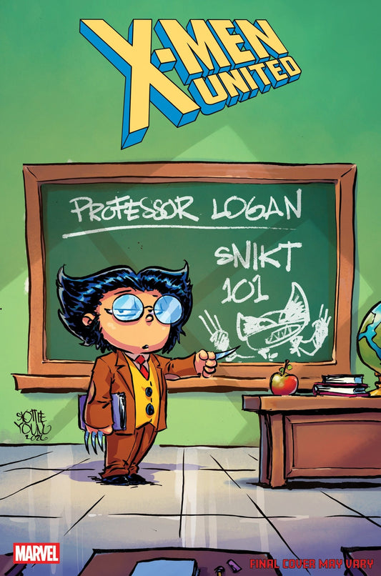 X - Men United 1 Skottie Young Variant - Cadets Toys & Comics