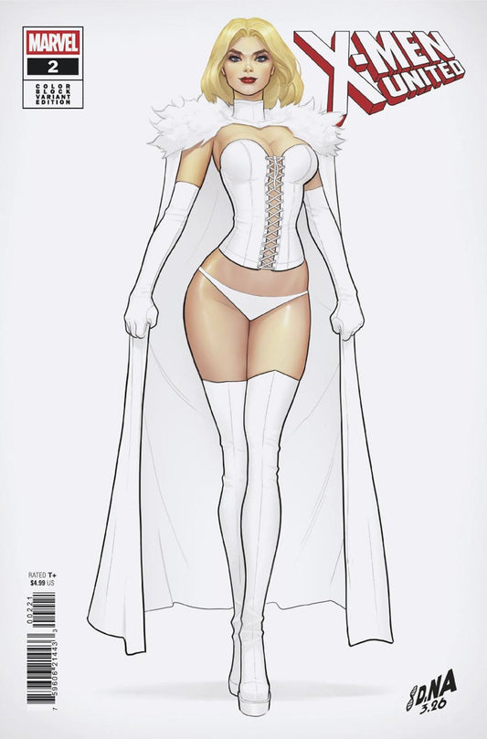 X - Men United 2 David Nakayama Color Block White Variant - Cadets Toys & Comics