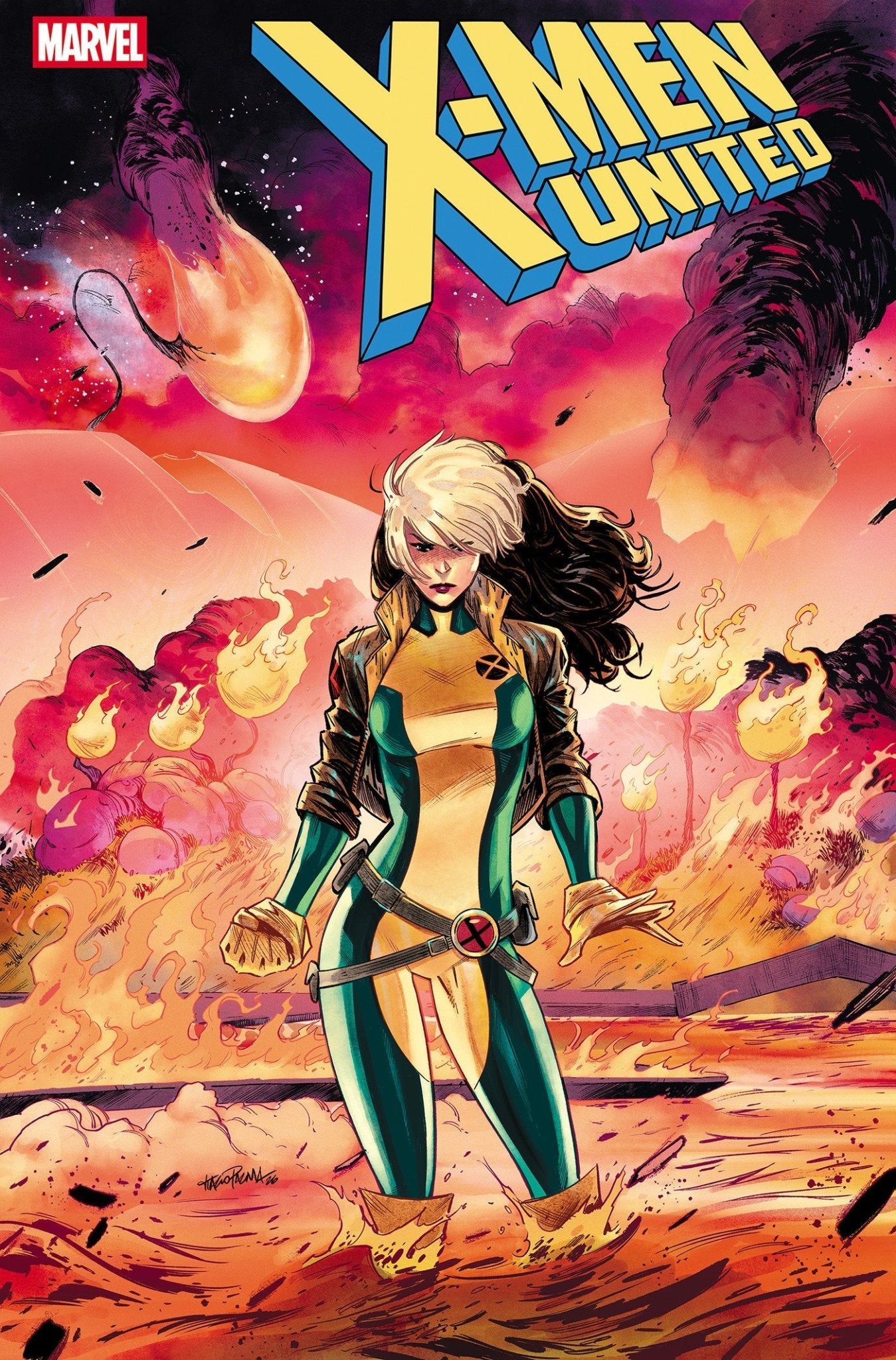 X - Men United 2 Tiago Palma Graymatter Lane Variant - Cadets Toys & Comics