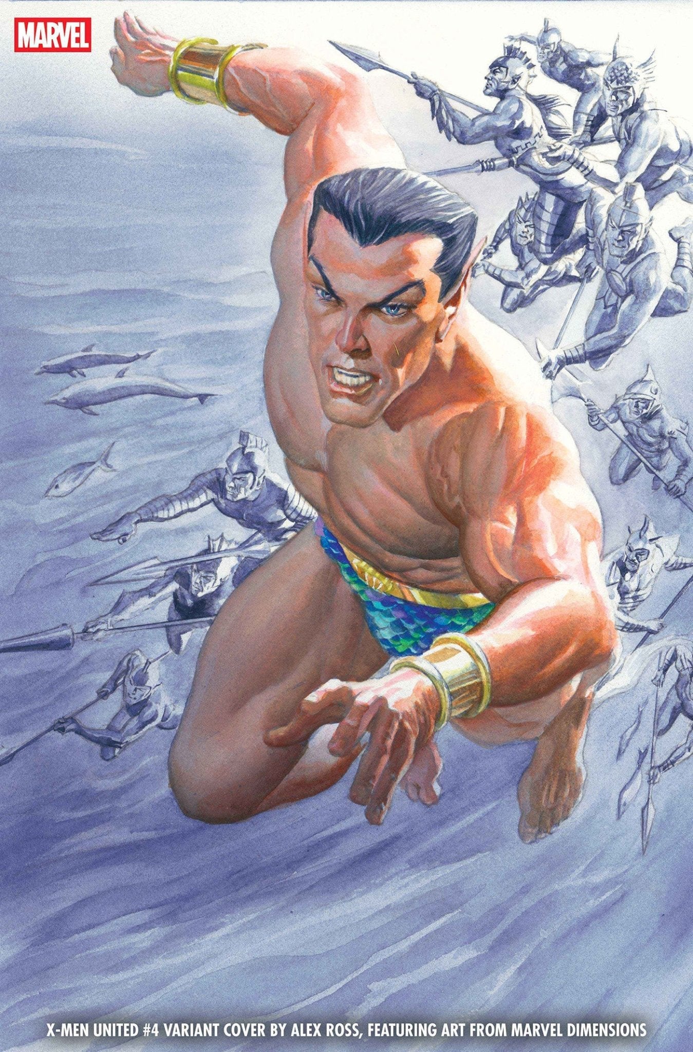 X-Men United 4 Alex Ross Marvel Dimensions Variant - Cadets Toys & Comics