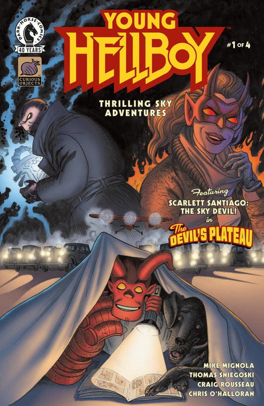 Young Hellboy: Thrilling Sky Adventures 1 (Cover B) (David Hitchcock) - Cadets Toys & Comics