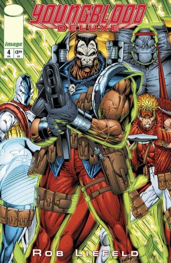Youngblood Deluxe #4 Portada de Rob Liefeld