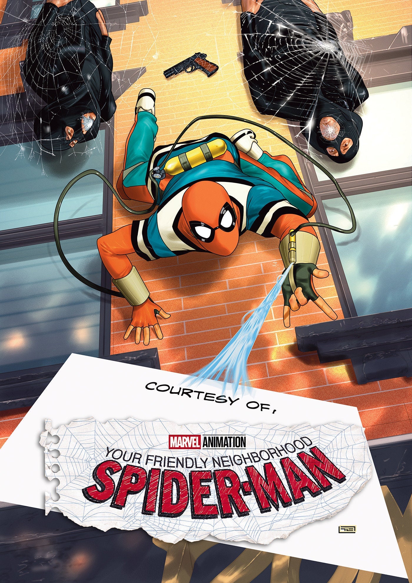 Your Friendly Neighborhood Spider - Man 4 Taurin Clarke Variant - Cadets Toys & Comics