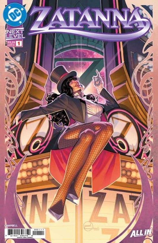 Zatanna (2026) 1 Cover A Jamal Campbell - Cadets Toys & Comics