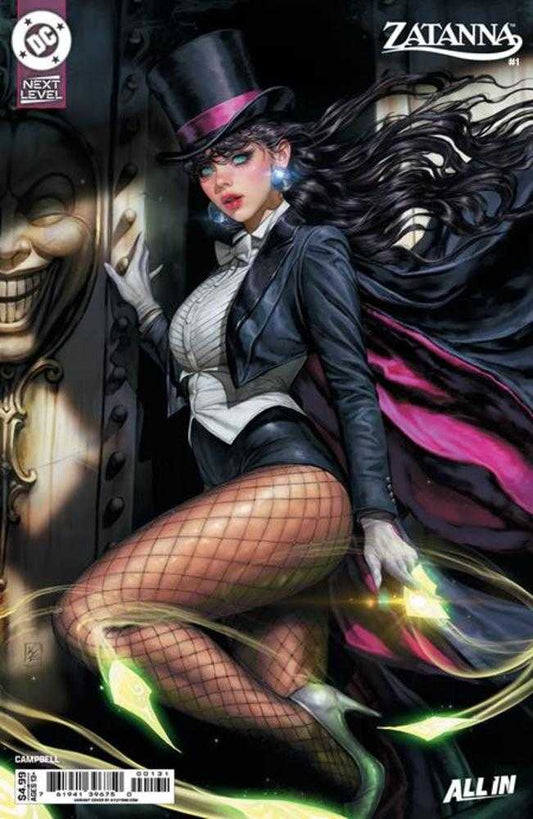 Zatanna (2026) 1 Cover B Kyuyong Eom Card Stock Variant - Cadets Toys & Comics