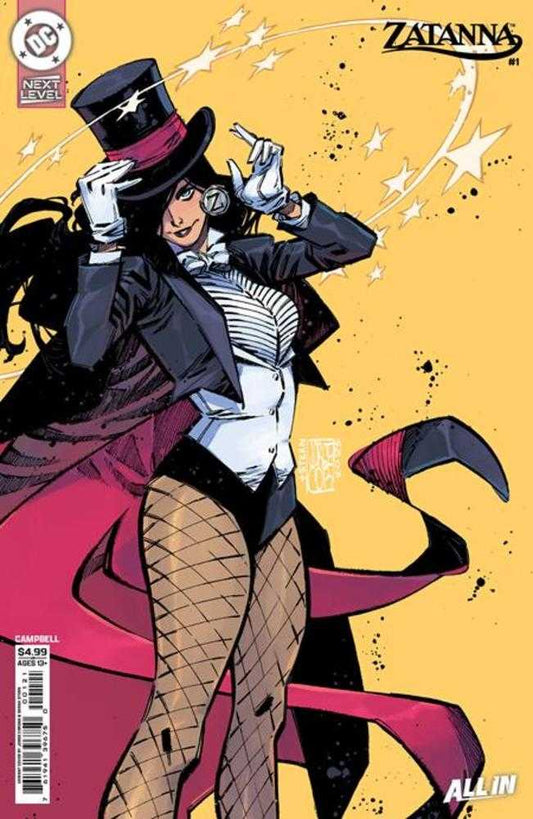 Zatanna (2026) 1 Cover D Jorge Corona Next Level Card Stock Variant - Cadets Toys & Comics