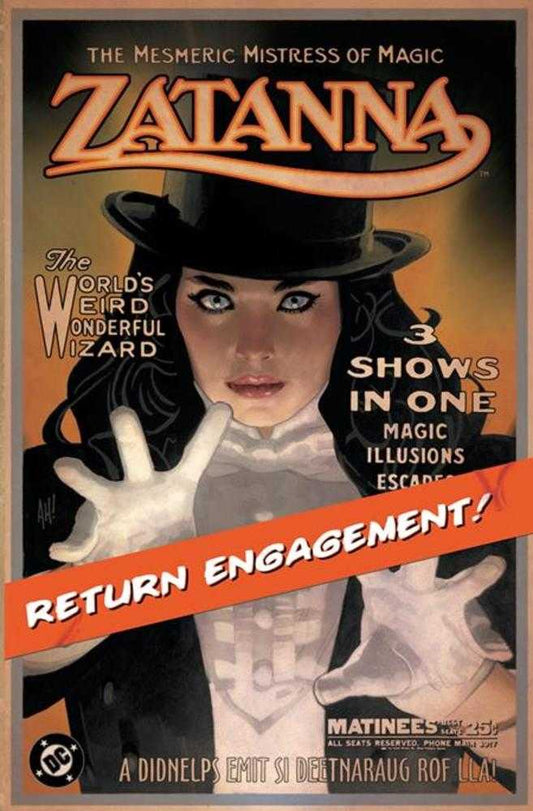 Zatanna (2026) 1 Cover E Adam Hughes Foil Variant - Cadets Toys & Comics