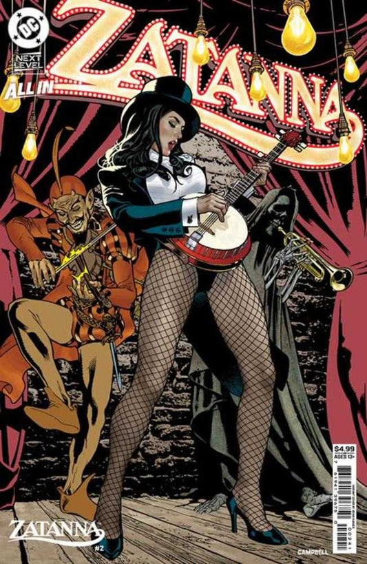 Zatanna (2026) 2 Cover D Adam Hughes Card Stock Variant - Cadets Toys & Comics