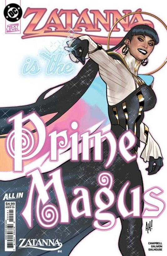 Zatanna (2026) 4 Cover B Adam Hughes Card Stock Variant - Cadets Toys & Comics