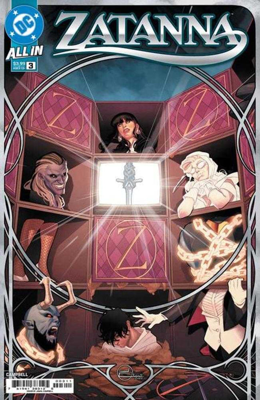 Zatanna 3 (Of 6) Cover A Jamal Campbell - Cadets Toys & Comics
