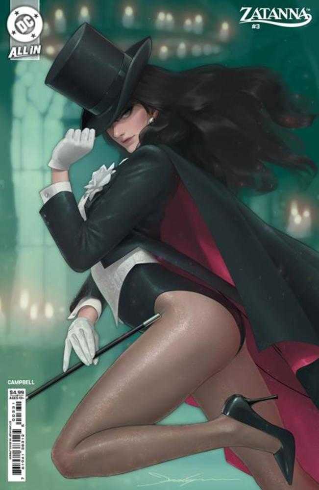 Zatanna 3 (Of 6) Cover C Jeehyung Lee Card Stock Variant - Cadets Toys & Comics