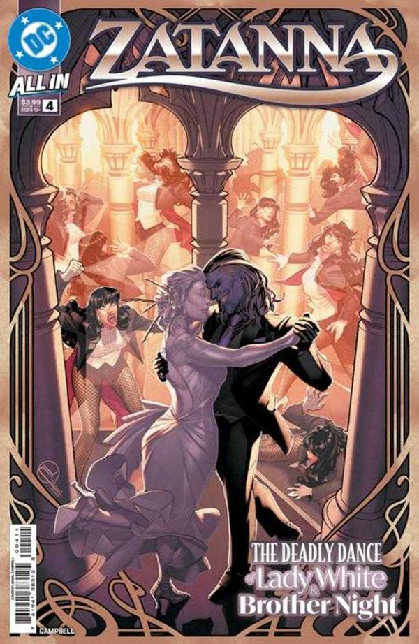 Zatanna #4 (de 6) Portada A Jamal Campbell