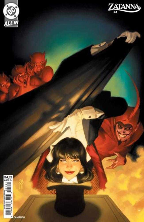 Zatanna #4 (de 6) Portada C Miguel Mercado Variante en cartulina