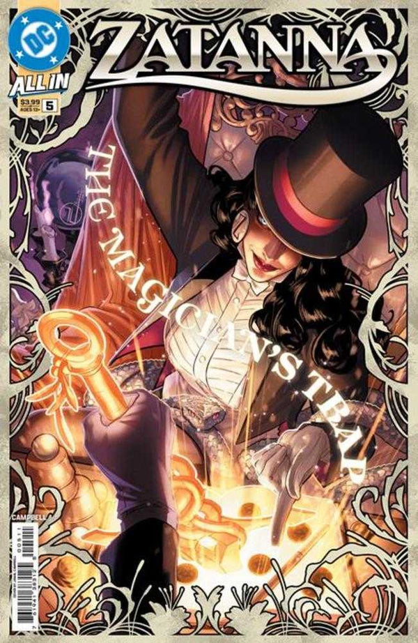 Zatanna #5 (de 6) Portada A Jamal Campbell