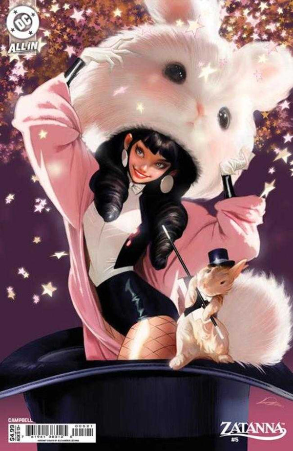 Zatanna #5 (de 6) Portada B Alexander Lozano Variante en cartulina