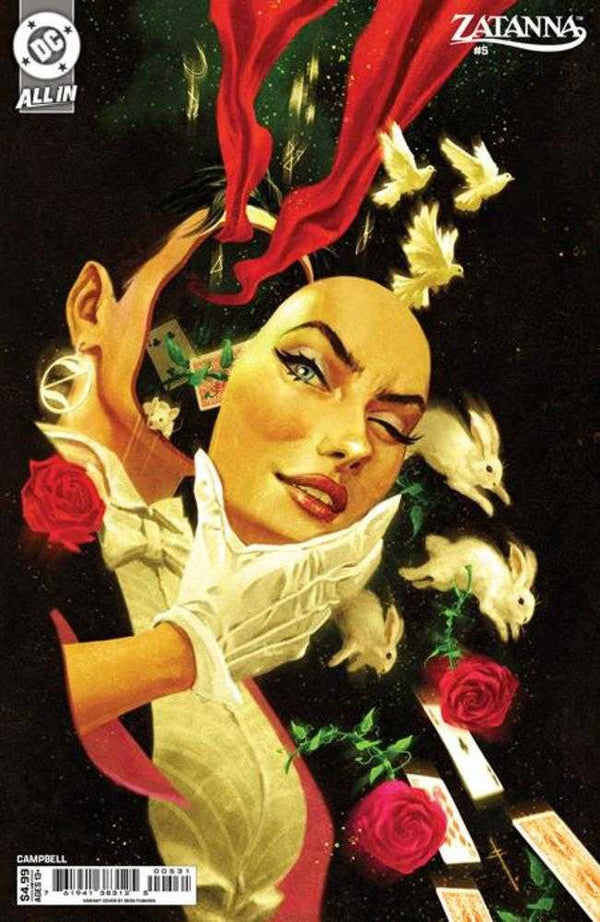 Zatanna #5 (de 6) Portada C Sebastian Fiumara Variante en cartulina