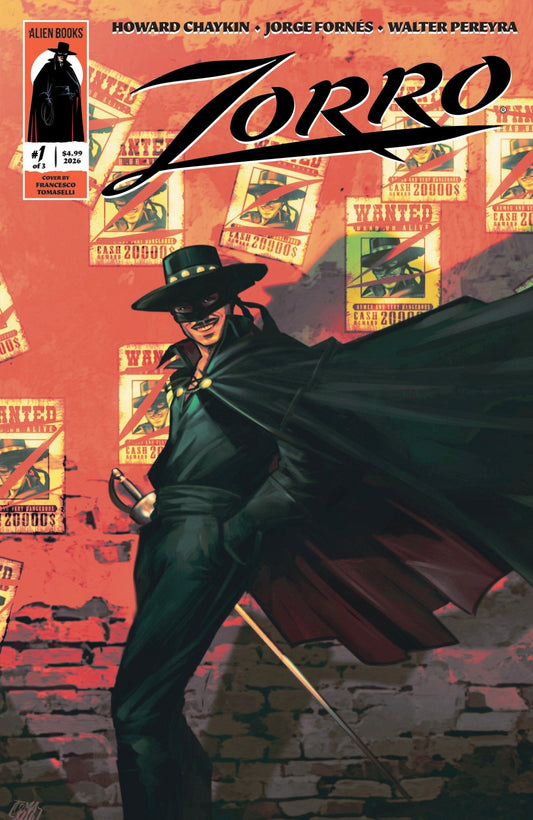 Zorro 1 Variant B (Tomaselli) - Cadets Toys & Comics
