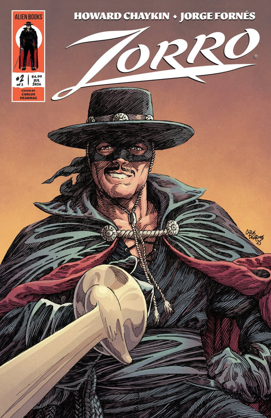 Zorro 2 Variant B (Dearmas) - Cadets Toys & Comics