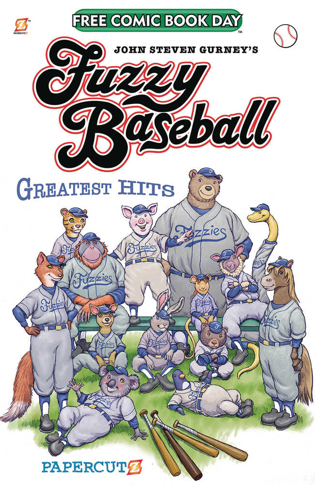 Free Comic Book Day 2022 Fuzzy Baseball Triple Play