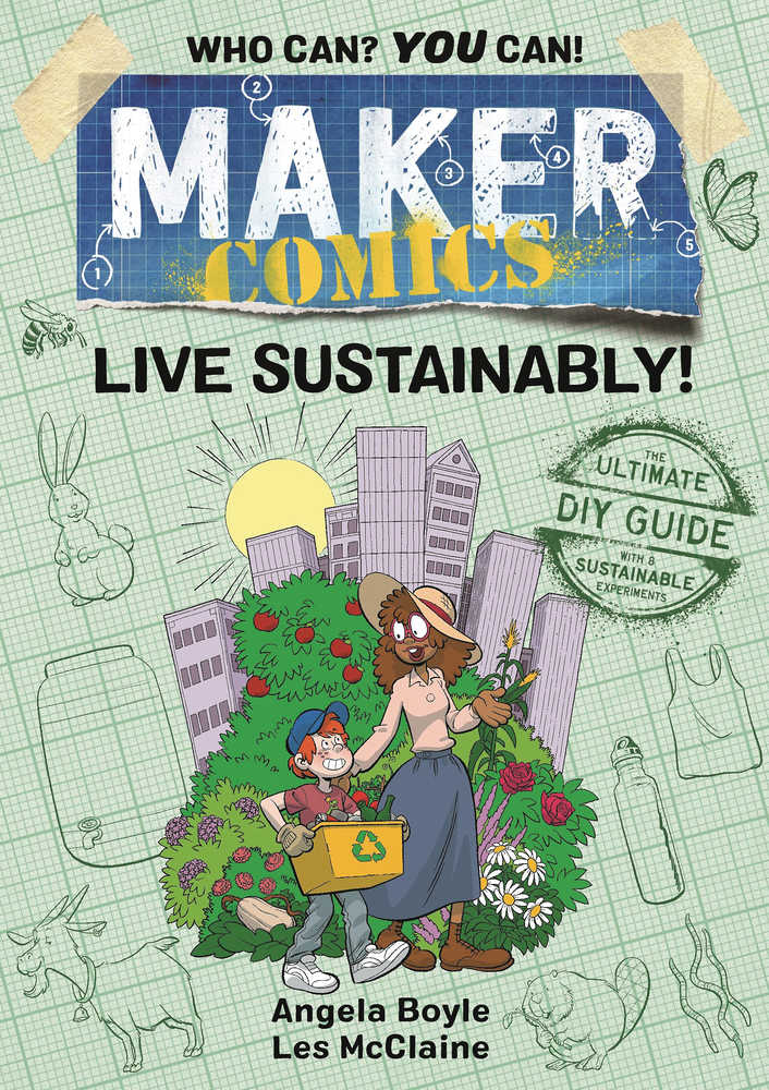 Maker Comics Graphic Novel Live Sustainably