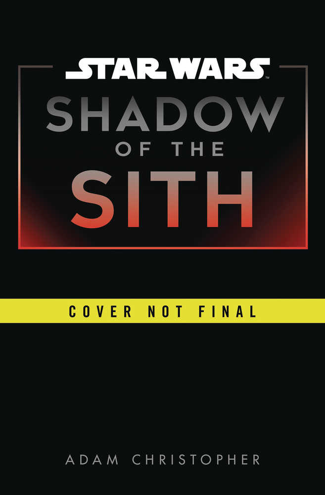 Star Wars Shadow Of The Sith Hardcover