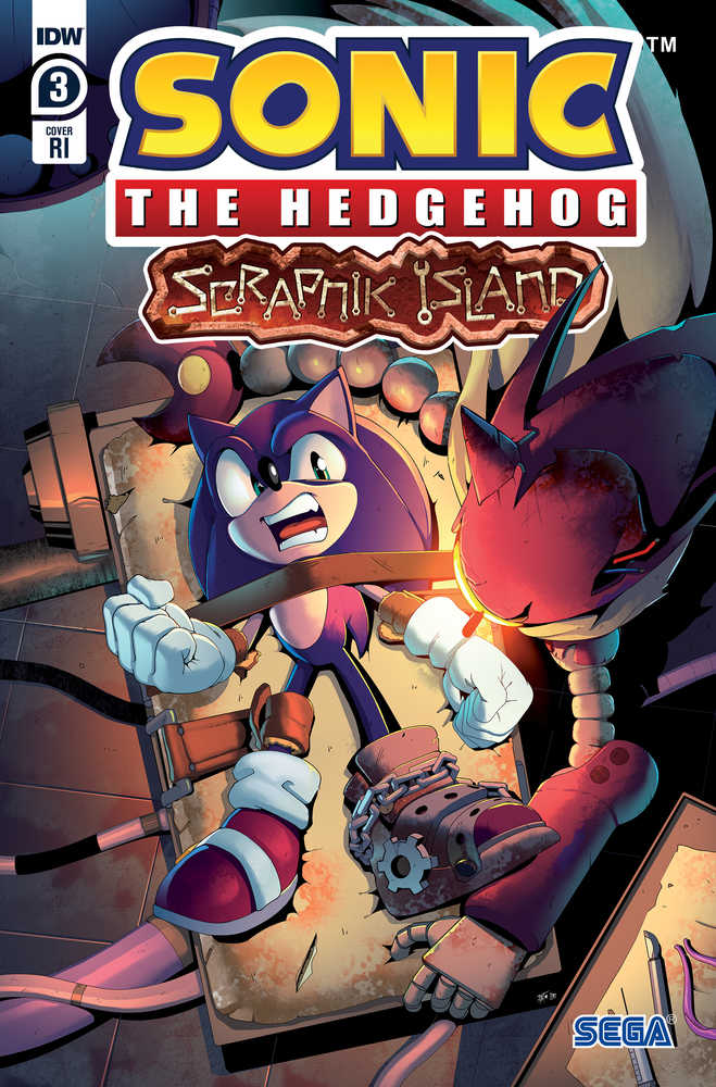 Sonic The Hedgehog Scrapnik Island