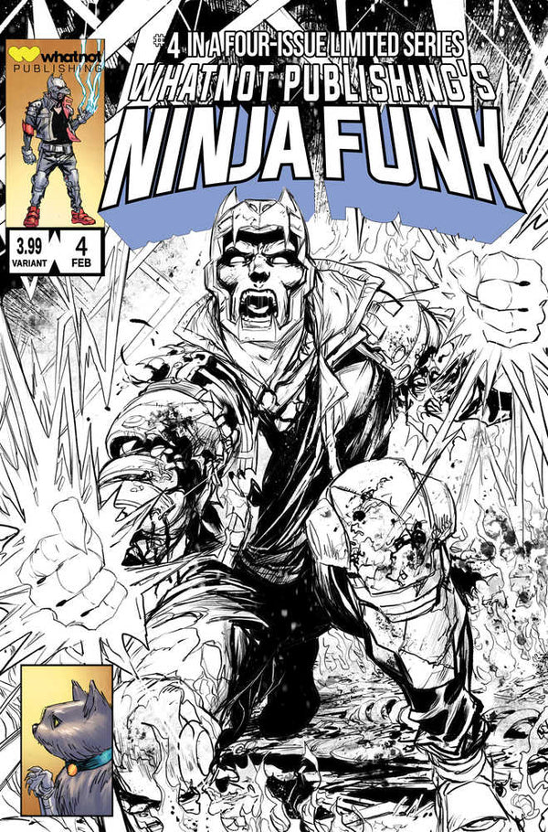 Ninja Funk #4 (Of 4) Cover C Kirkham (Mature)