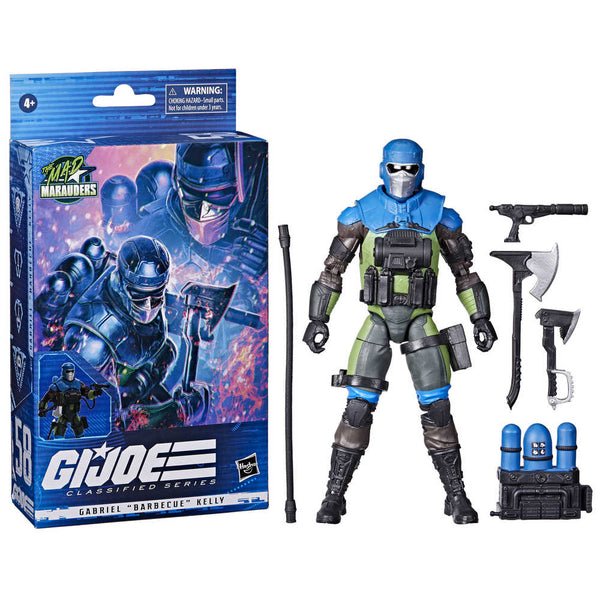 G.I. Joe Classified Series 6in Barbecue Action Figure