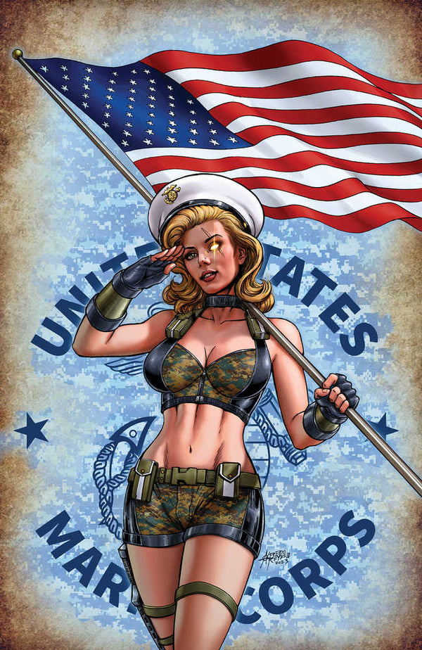 Grimm Fairy Tales 2023 Armed Forces Appreciation Cover A Reyes