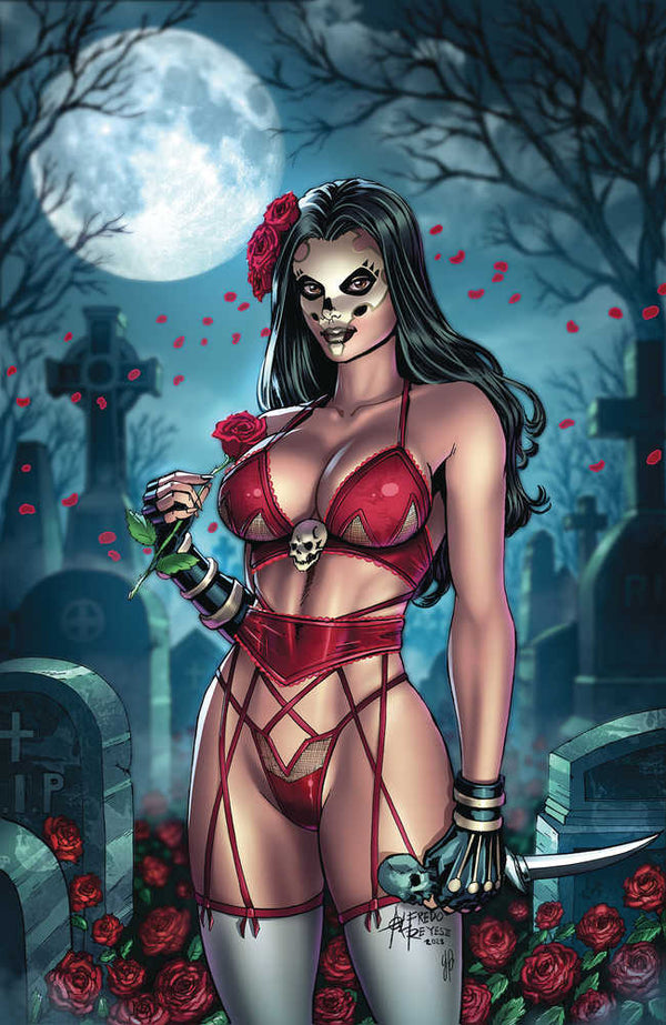Grimm Fairy Tales 2024 Valentines Day Lingerie Pinup Sp Cover A Reyes (Mature)