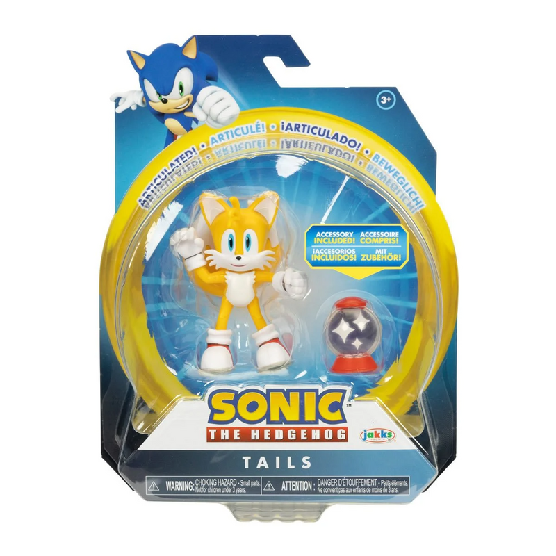 Sonic The Hedgehog Tails 4in Articulated Action Figure